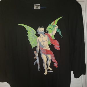 Crooks and castles t shirt